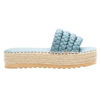 

Женские повседневные сандалии BEACH by Matisse Pacific Espadrille на платформе размера 6 M PAC, Синий, BEACH by Matisse Pacific Espadrille Platform