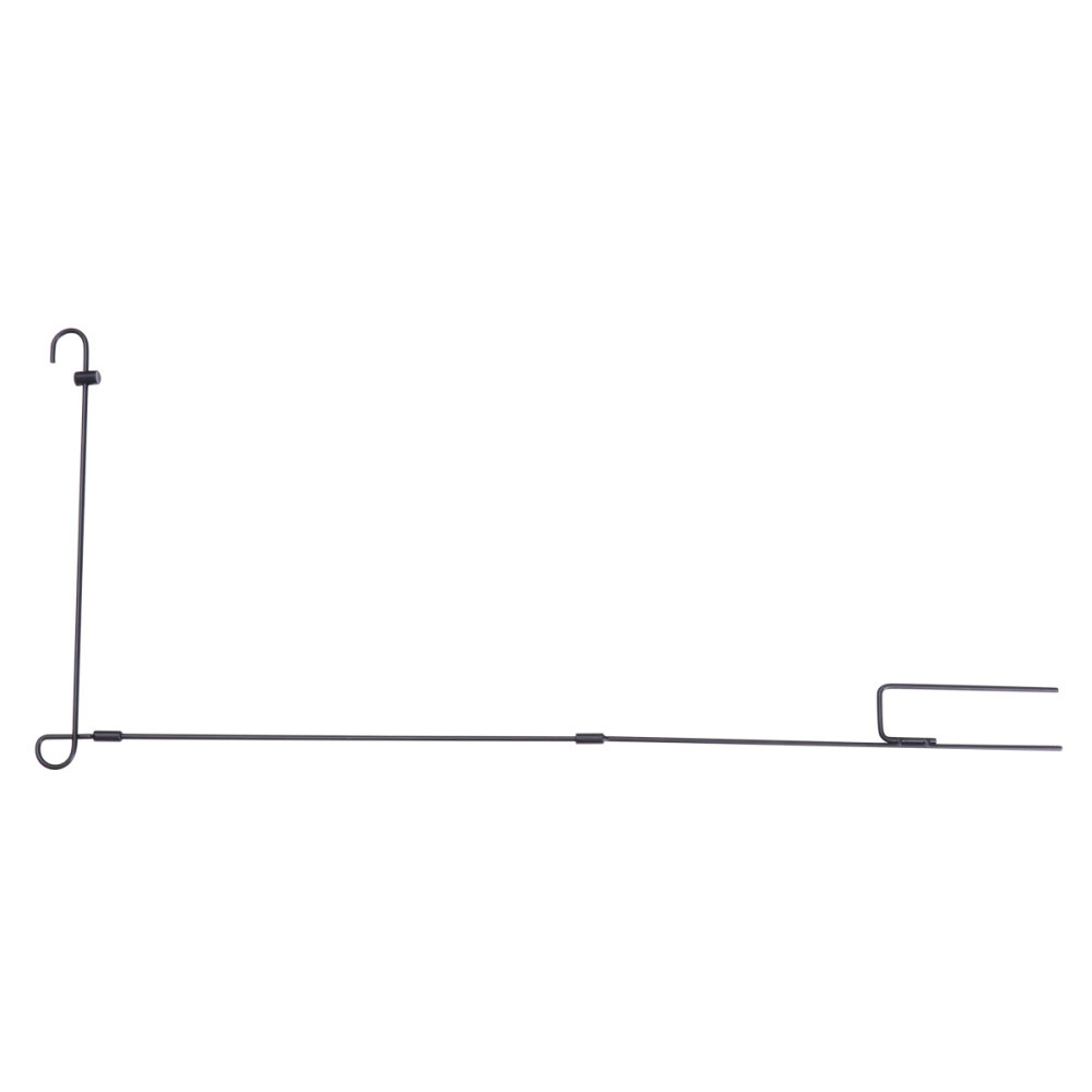 1pc Flag Pole Durable Practical Banner Bracket Flag Post For Yard