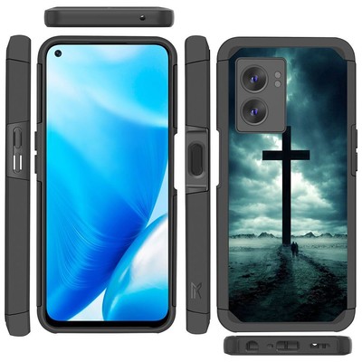 Cross the Way Christian Impact Shockproof Dual-Layer Case for Nord N300 5G