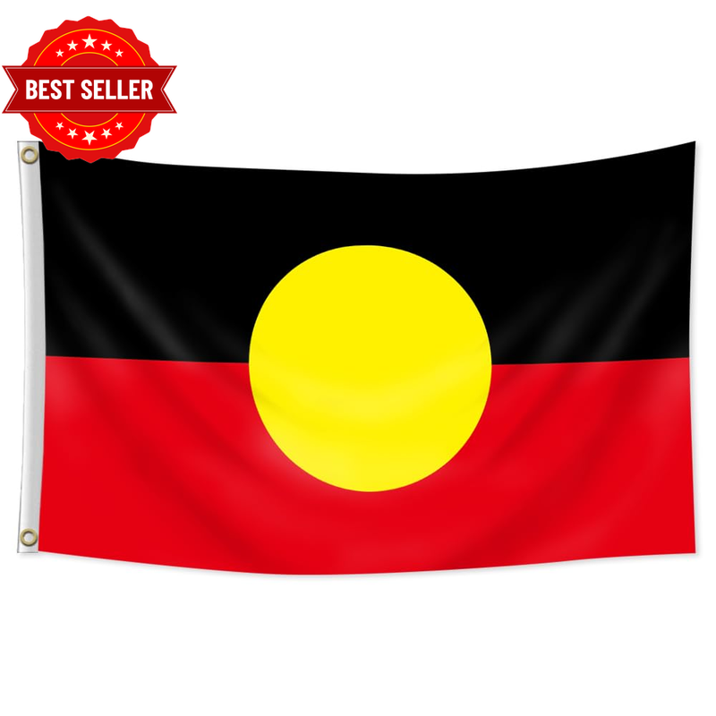 Aboriginal Flag Australian Aboriginal Flag Indigenous of Australia Flags 3X5 Ft
