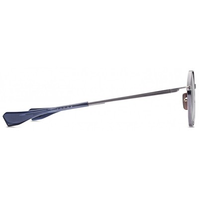 Pre-owned Dita Dts150-a-02 Vers-one Antique Silver - White Gold W Sunglasses In Gray