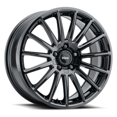 VOXX Casina Rim 18X8 5X108/5X114.3 Offset 45 Gloss Black (Quantity of 4)