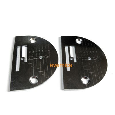2 Needle Throat Plate For Singer Class 15, 15-91, 201 Sewing Machines #125319LG