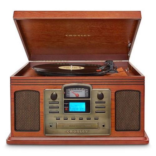 Crosley CR32CD Cathedral Retro Vintage Table Top Radio w/ CD