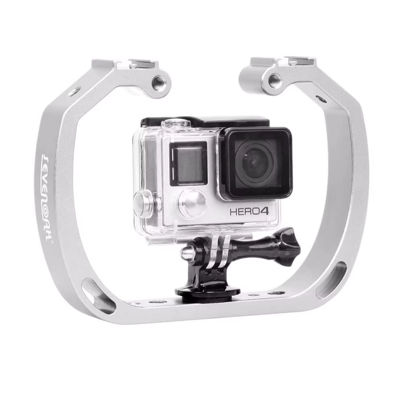 Selens Waterproof Underwater Diving Rig Handheld Video Dive Light Stabilizer Dou