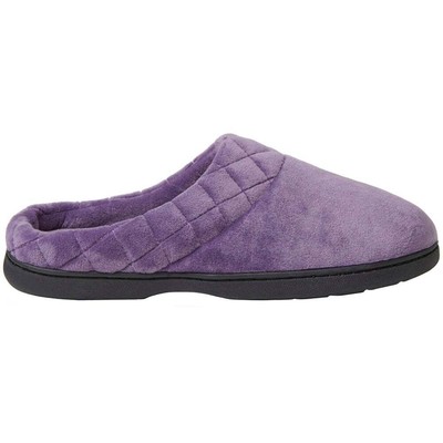 

Женские велюровые фиолетовые повседневные тапочки Dearfoams Darcy Velour 51708-DCOM-10505, Фиолетовый, Dearfoams Darcy Velour