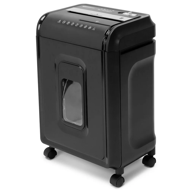 Heavy Duty Industrial Document Shredder Crosscut Paper Credi
