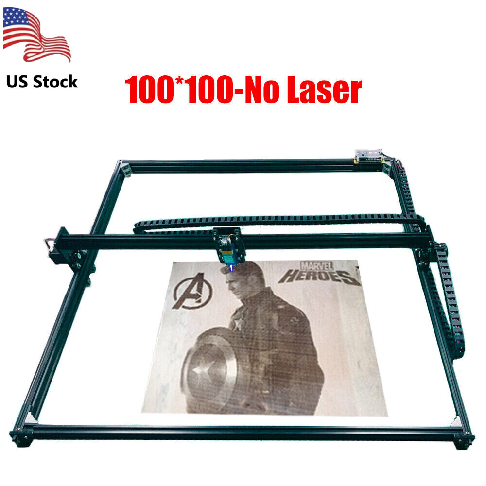 1m*1m Laser Cutting Engraving Machine Frame Carving Wood CNC DIY Cutter Printer
