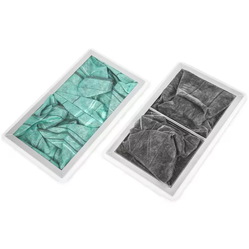 WEN Air Filter Carbon Air Filter 400 CFM Inner Filter 16 5x9 5 2 Pack MERV 10