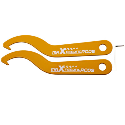 X2 ALUMINUM COILOVER DAMPER SLEEVE SHOCK COIL OVER ADJUSTMENT SPANNER WRENCH