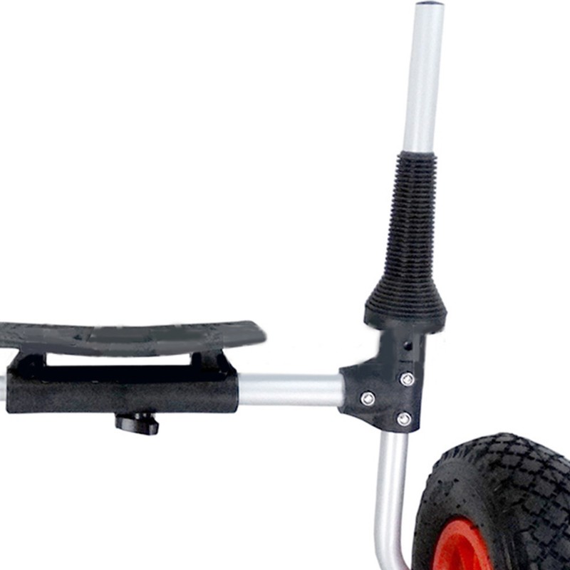 80kg aluminum folding kayak canoe boat trolley carry dolly