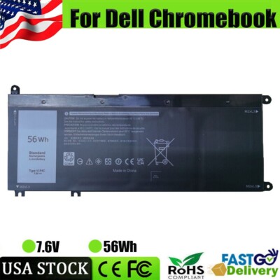NEW V1P4C VIP4C BATTERY FOR DELL CHROMEBOOK 13 3380 INSPIRON 7486 FMXMT 0FMXMT