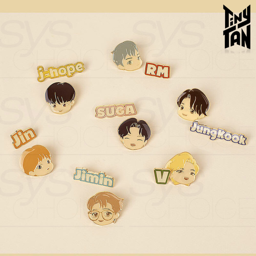 BTS　ステッカー　PTD・ユニット BTS TinyTAN Official Authentic Goods Dynamite Metal Pin