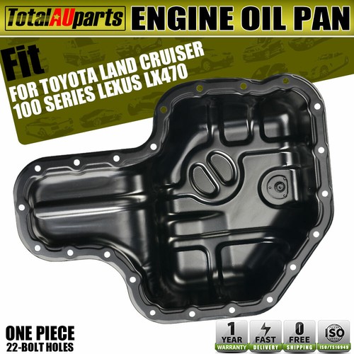 Lower Oil Pan Sump For Toyota Land Cruiser Lexus LX470 V8 4.7L 2UZFE