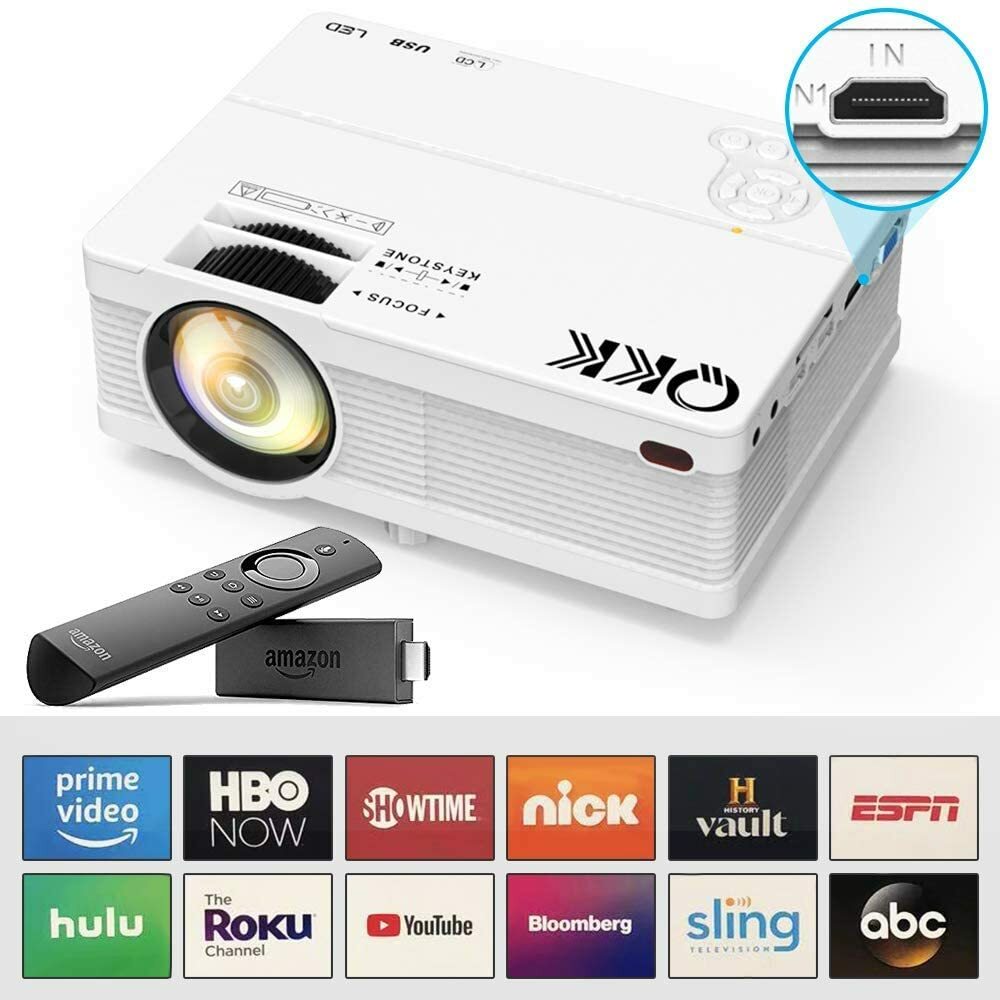 Проектор QKK Mini QK02 Projector 