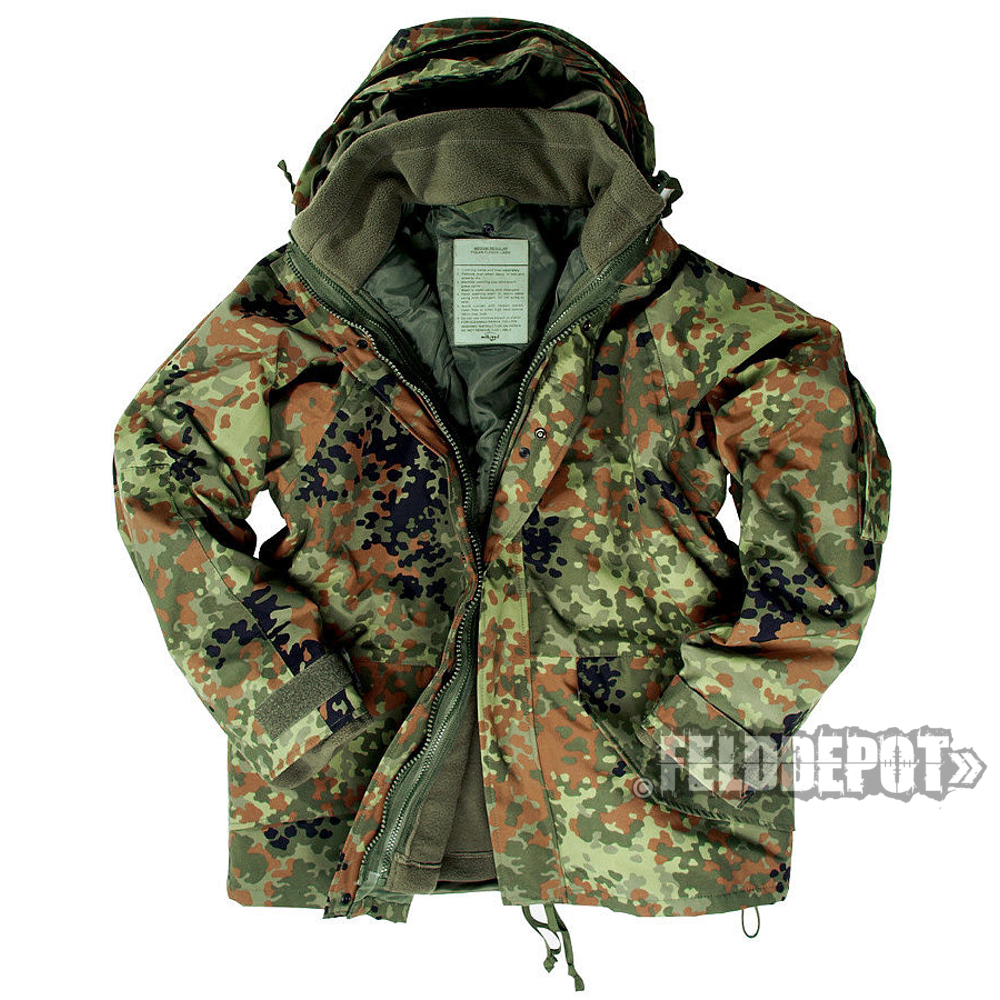 bundeswehr flecktarn parka