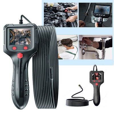 5.5/8mm LED 1080P Handheld Endoscope Borescope Inspection Screen Camera Snake