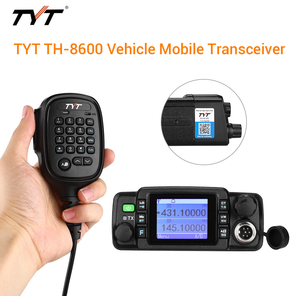 Купить Ham radio transceivers TH8600 TYT th/8600 25W Waterproof VHF/UHF Vehicle Mobile Radio