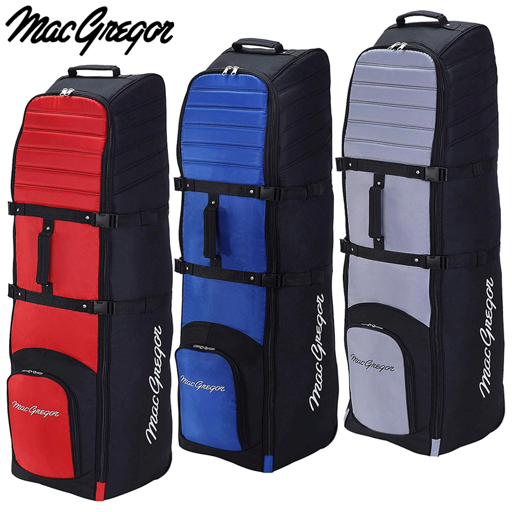 MacGregor XL Deluxe wheeled gepolsterte Golf Bag Flight Cover Travel
