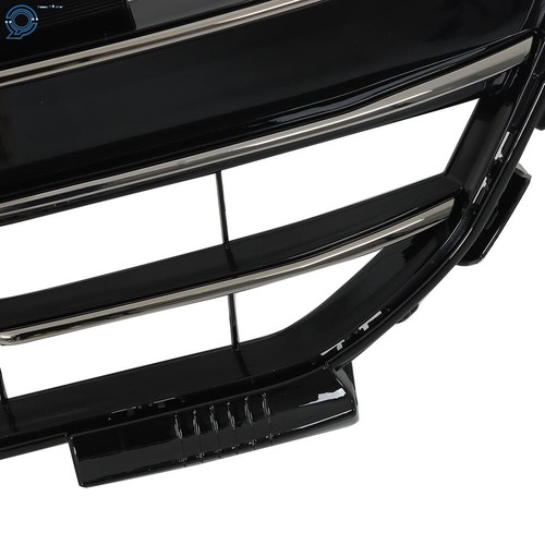 For 2021 22 2023 Honda Accord Upper Lower Grill+Chrome Trim Covers+Fog Light Set