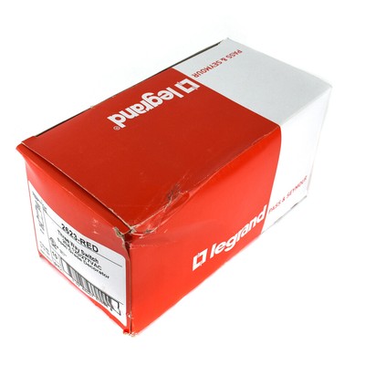 (10) Legrand Pass & Seymour 2623-RED Three-Way Switch 20A 120/277V Spec Grade