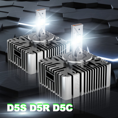 D5S LED Headlight Bulb Kits 38000LM for Chevrolet Silverado 1500 2016 2017 2018