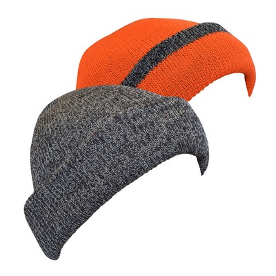 

Мужская двусторонняя трикотажная толстая кепка Quiet Wear, Brown/camouflage/orange