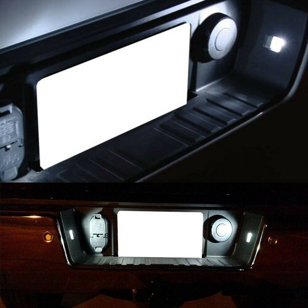 2x BRIGHT LED License Plate Light For Chevy Silverado GMC Sierra 1500 2014-2018