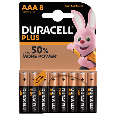 Duracell Plus AAA LR03 MN2400 1.5V Batteries *Long Expiry Genuine Duracell*