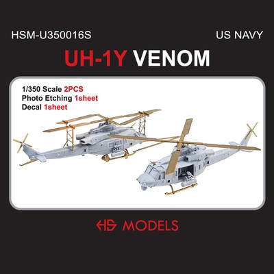HS-MODEL U350016S 1/350 US NAVY UH-1Y VENOM