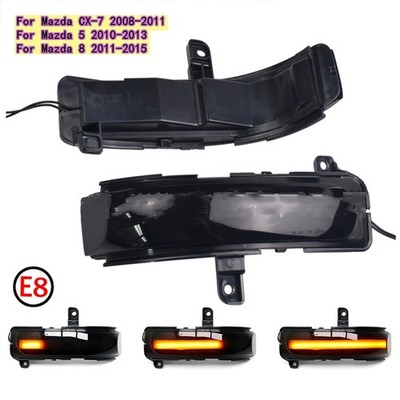 пара Rearview сторона зеркало поворотный/ сигнал свет  Mazda CX-7 5 8 2008-2015