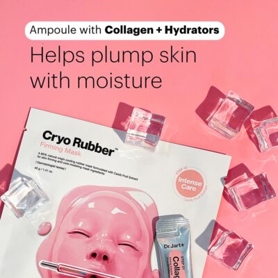 Dr.Jart Cryo Rubber Mask: Collagen Soothing Moisturizing Brightening [US SELLER]