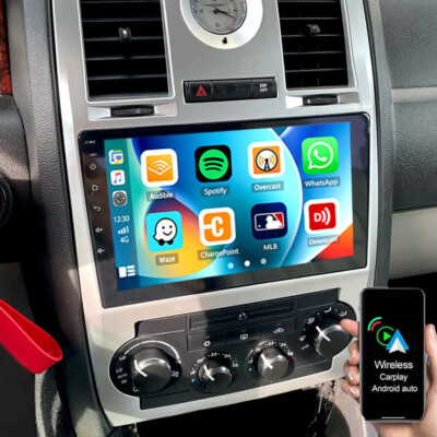 For Chrysler 300C 2004-2011 Android 13 Carplay Car Stereo Radio GPS Navi WIFI BT