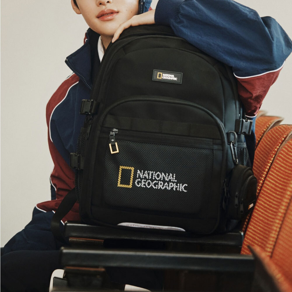 NATIONAL GEOGRAPHIC DEWBLE BACKPACK 26L N251ABG560 BLACK