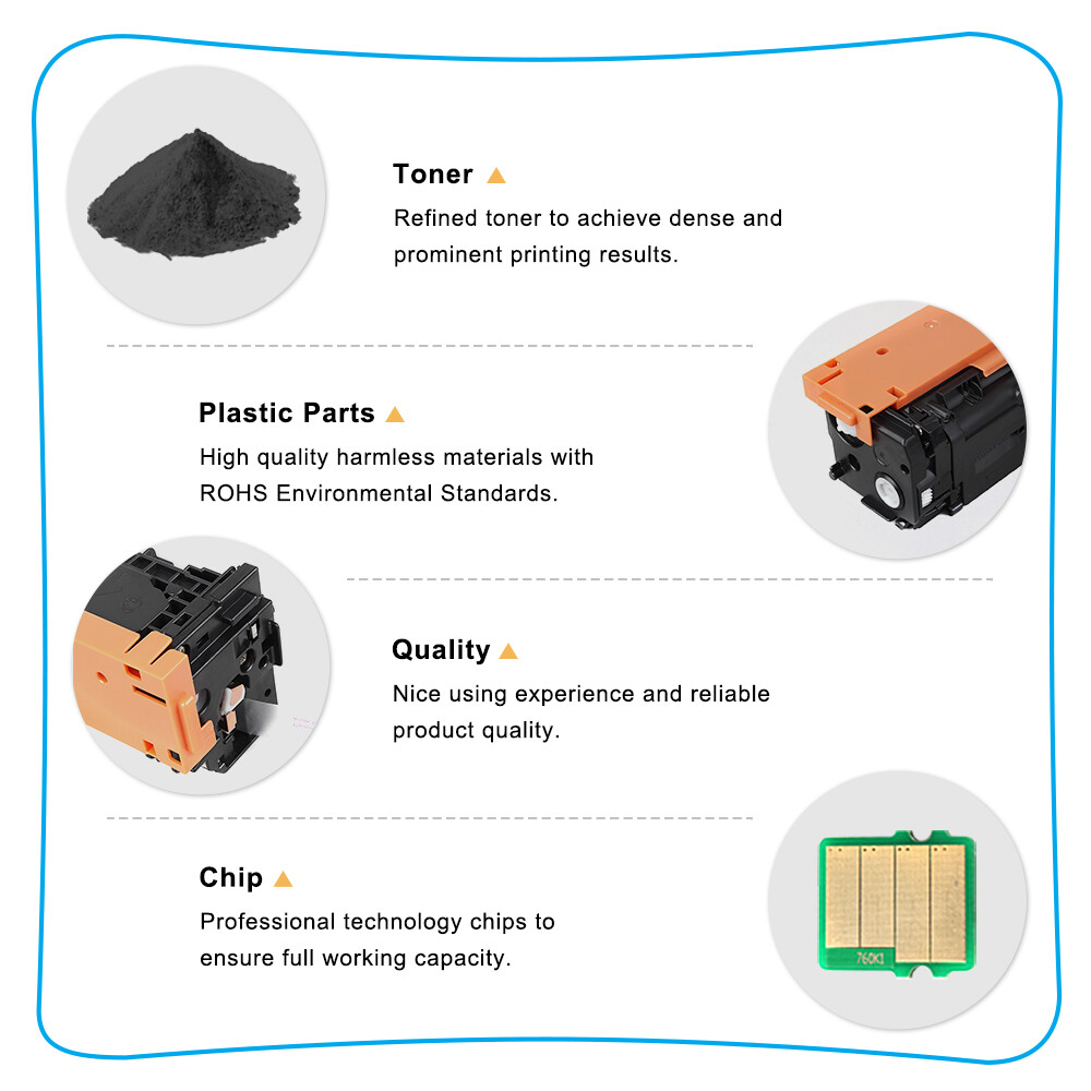 2x CF210X 131X Toner Cartridge Black for HP LaserJet Pro 200 Color M276nw M251nw