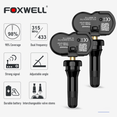 FOXWELL T1000 TPMS Programming Tires Sensor Pressure Monitoring Activate Reset