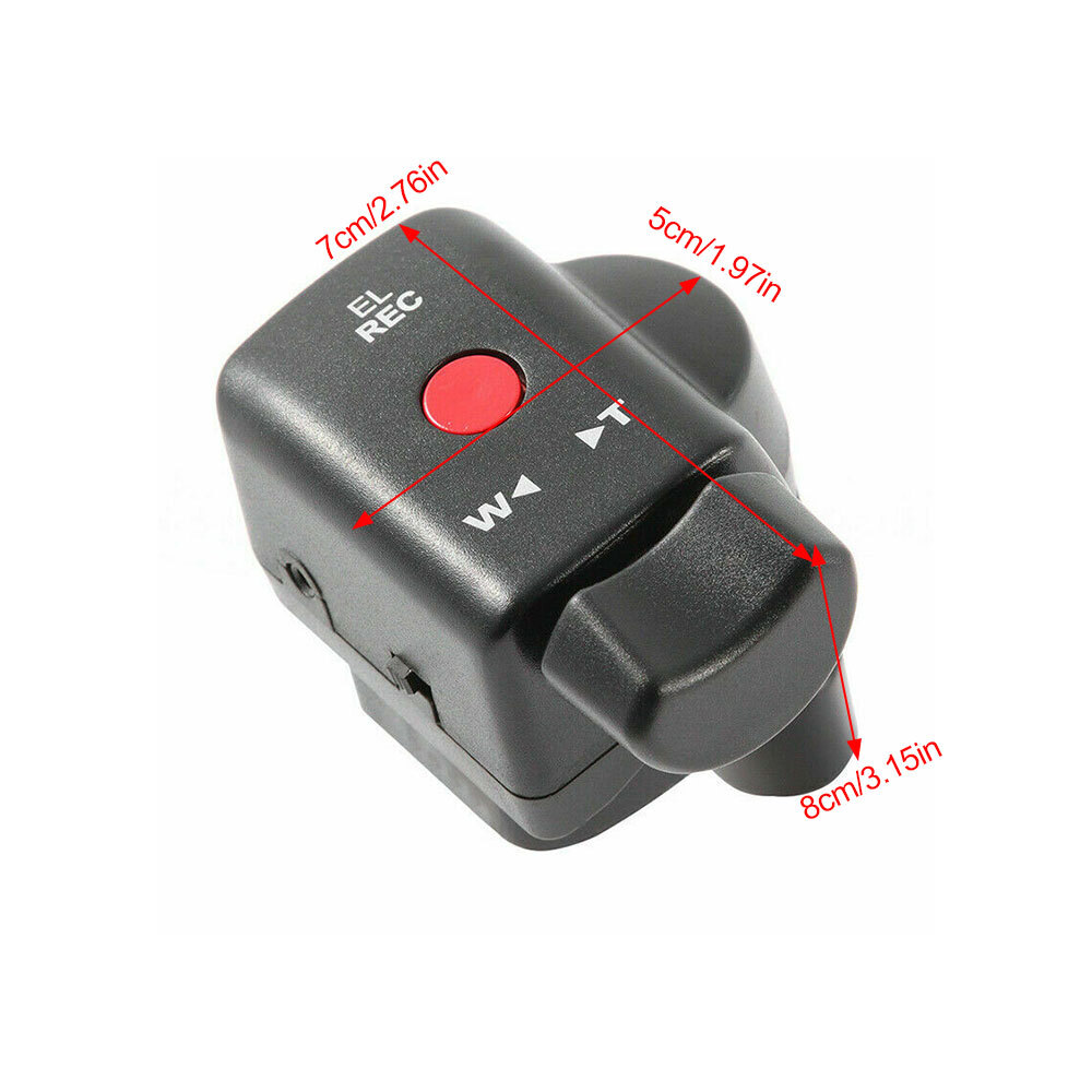 Camcorder Zoom Remote Controller + 2.5mm Jack Cable for Sony Panasonic Canon Cam