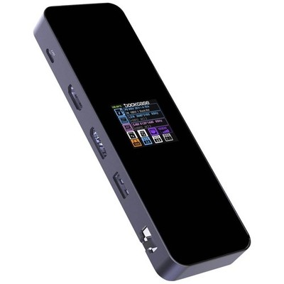 Dockcase USB-C® Dockingstation   Universal  integriertes Display, inkl. Ladef...