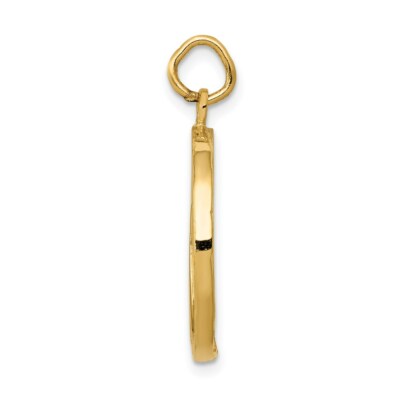 Pre-owned Skyjewelers Real 14kt Yellow Gold Chicago Skyline Charm