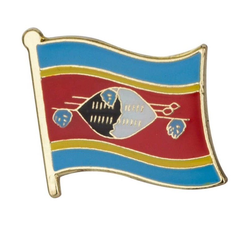 Eswatini (Swaziland) Flag Lapel Pin - 5/8" x 5/8"
