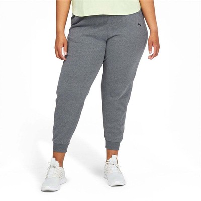 

Брюки Puma Train French Terry Joggers Plus Womens Grey Athletic Casual 522614-03, Puma Train French Terry Joggers Plus