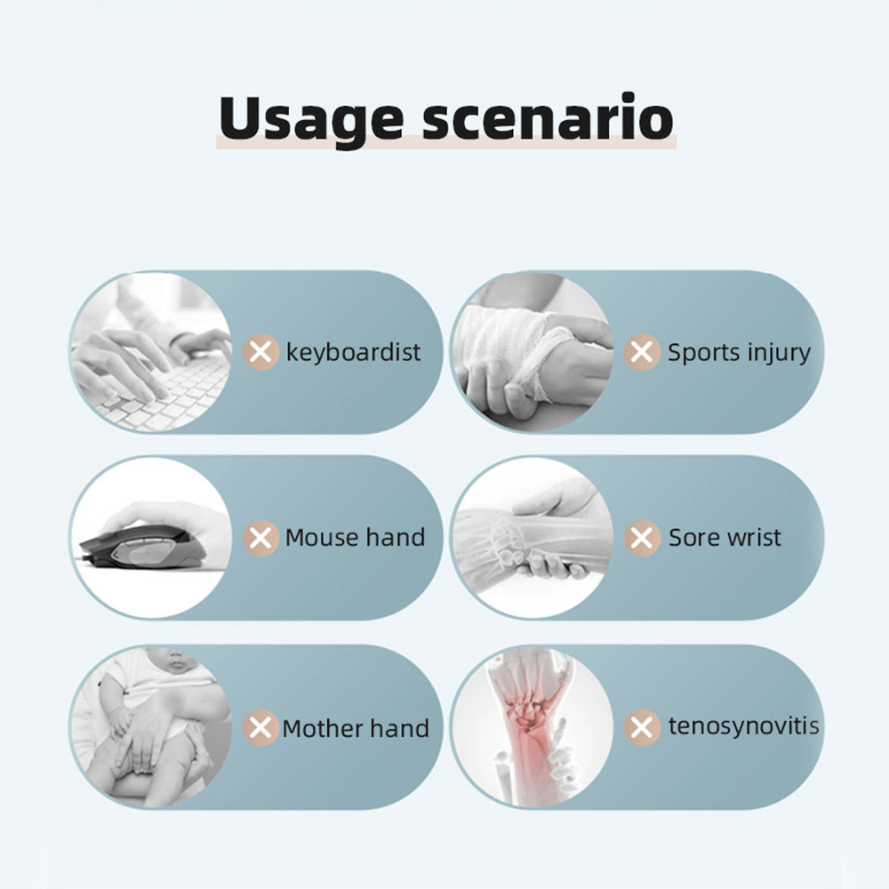 Copper Sports Wrist Hand Support Brace Splint Carpal Tunnel Sprain Arthritis US