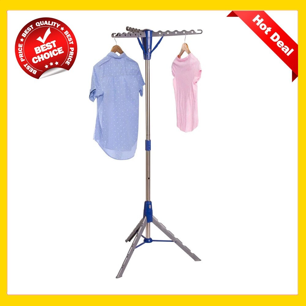 Clothes Hanger Tripod Drying Rack