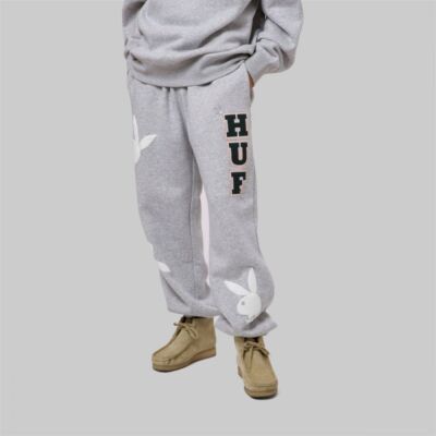 

HUF x Playboy Rabbit Head Fleece Pants Мужские серый вереск/черный/белый, Grey, HUF x Playboy Rabbit Head Fleece Pants