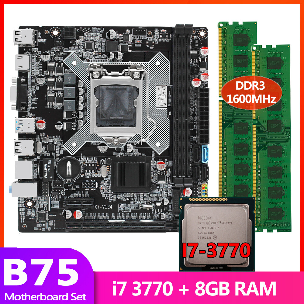 Купить Материнская плата MACHINIST B75 X7-V124 B75 Motherboard set kit ...