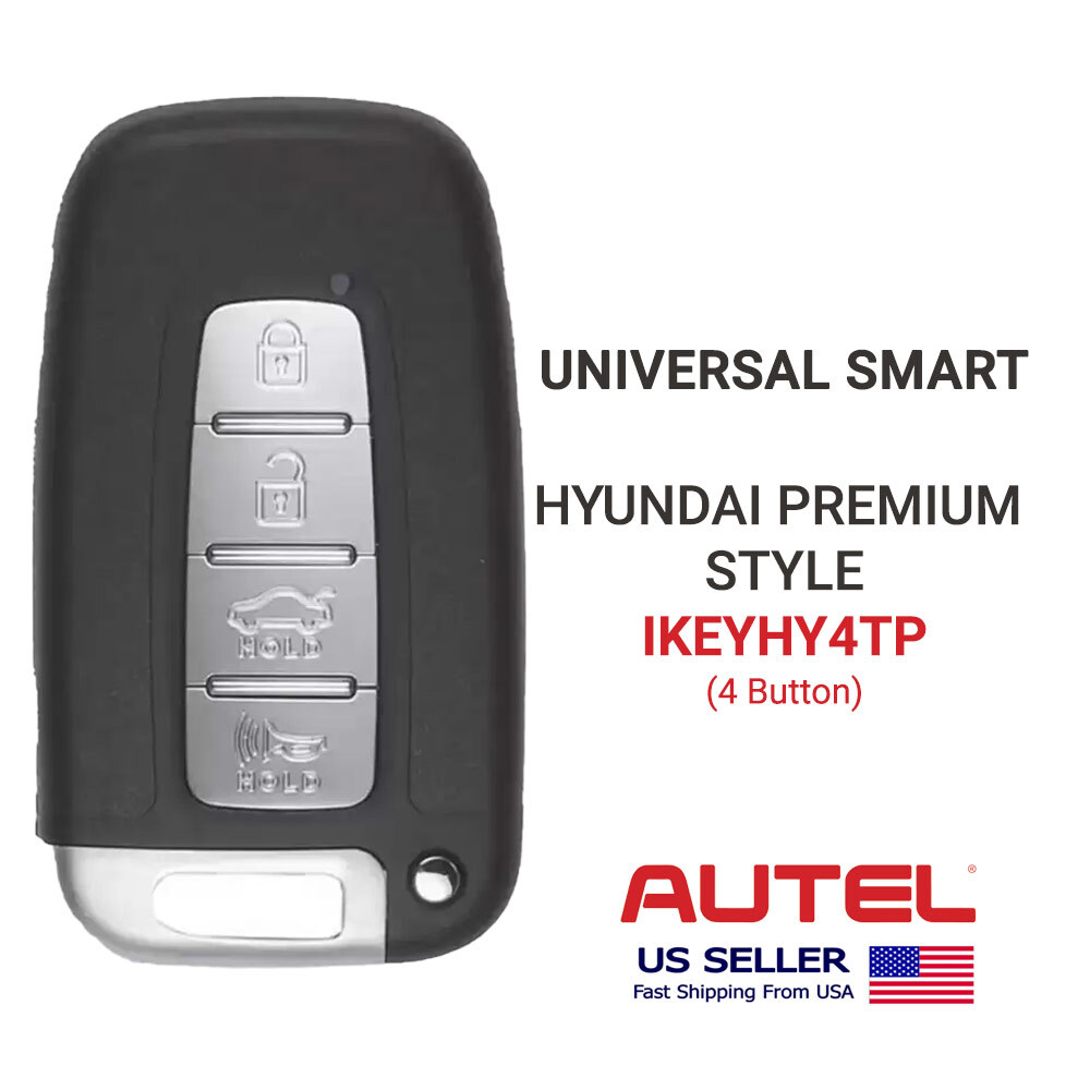 Autel iKey Universal Smart Key For Hyundai Premium Style 4 Button IKEYHY4TP