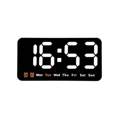 Wall-mounted Electronic Wall Clock Multi-functional Display Table Clock