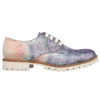 Женские розовые туфли на плоской подошве BRONX Neon Trees Oxford Lace Up Casual 65080-968