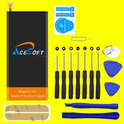 High Power 4400mAh Extended Slim Battery + Screwdriver Tool F LG Stylo 4 Q710ULM