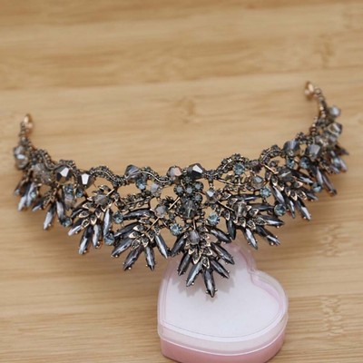  Bride Headpieces for Wedding Vintage Crown Crowns and Tiaras Veil